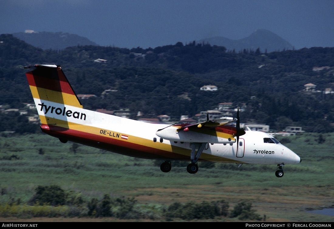 Aircraft Photo of OE-LLN | De Havilland Canada DHC-8-103 Dash 8 | Tyrolean Airways | AirHistory.net #82422