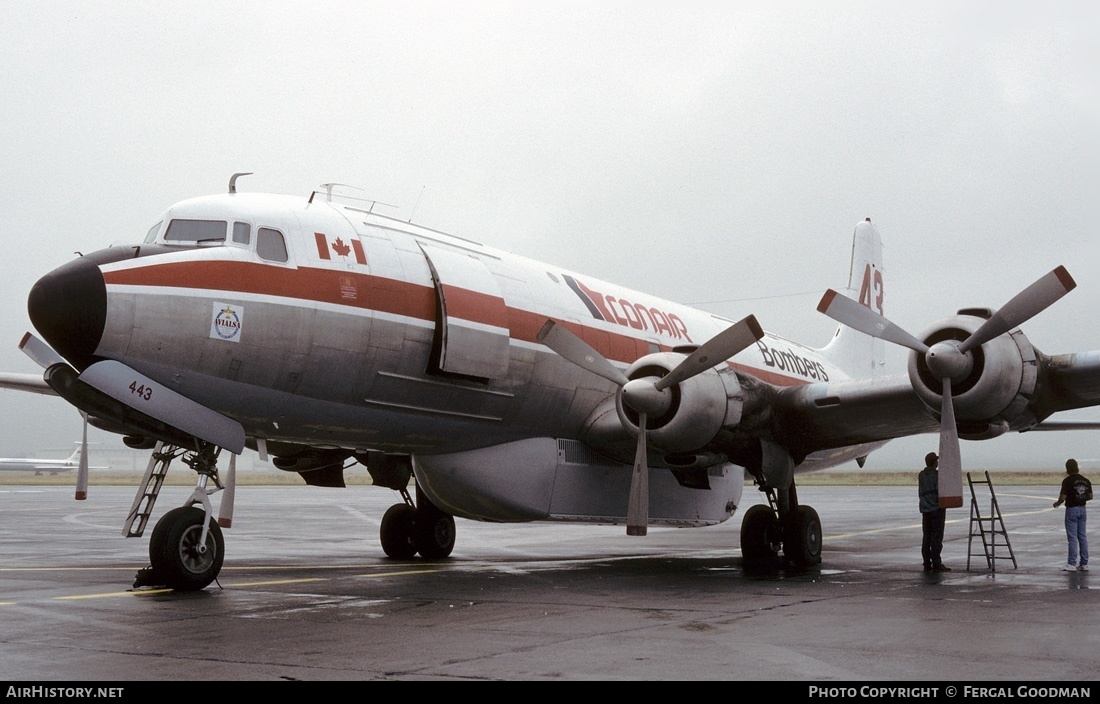 Aircraft Photo of C-GHCB | Douglas DC-6B/AT | Conair Aviation | AirHistory.net #82426
