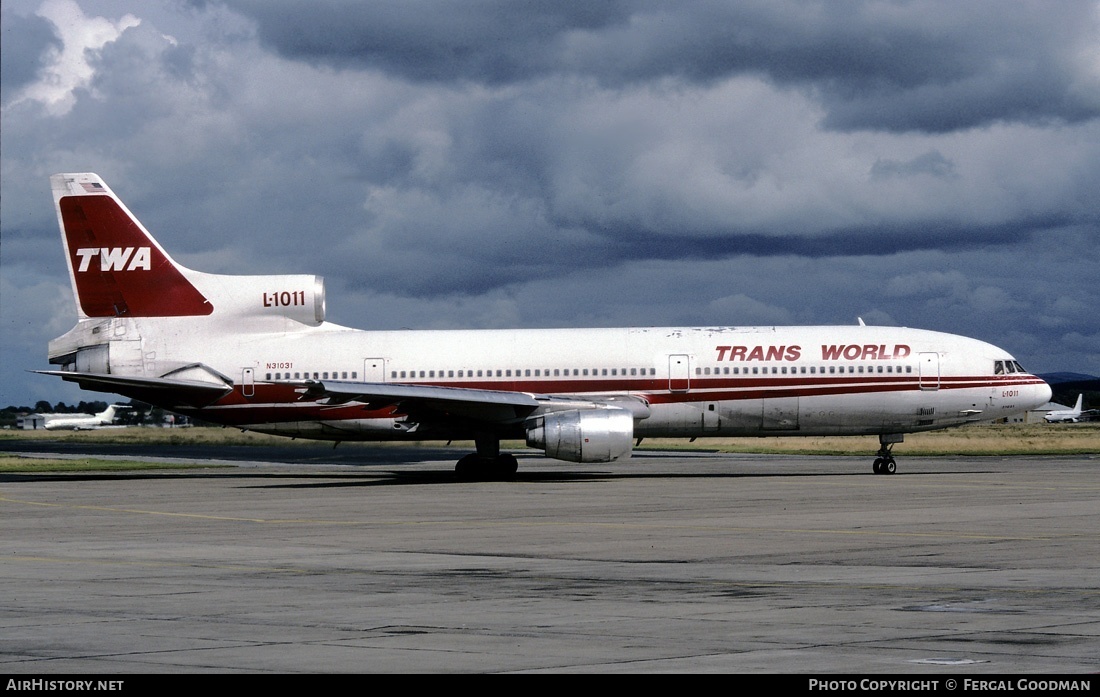 Aircraft Photo of N31031 | Lockheed L-1011-385-1-15 TriStar 100 | Trans World Airlines - TWA | AirHistory.net #82434