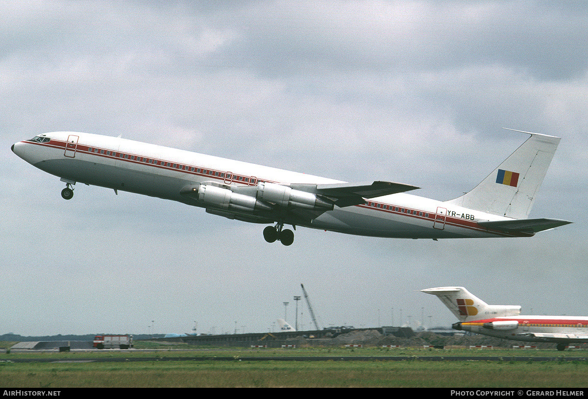 Aircraft Photo of YR-ABB | Boeing 707-3K1C | LAR Romanian Airlines - Liniile Aeriene Romane | AirHistory.net #82459