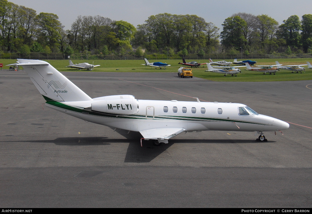 Aircraft Photo of M-FLYI | Cessna 525C CitationJet CJ4 | AirHistory.net #82467