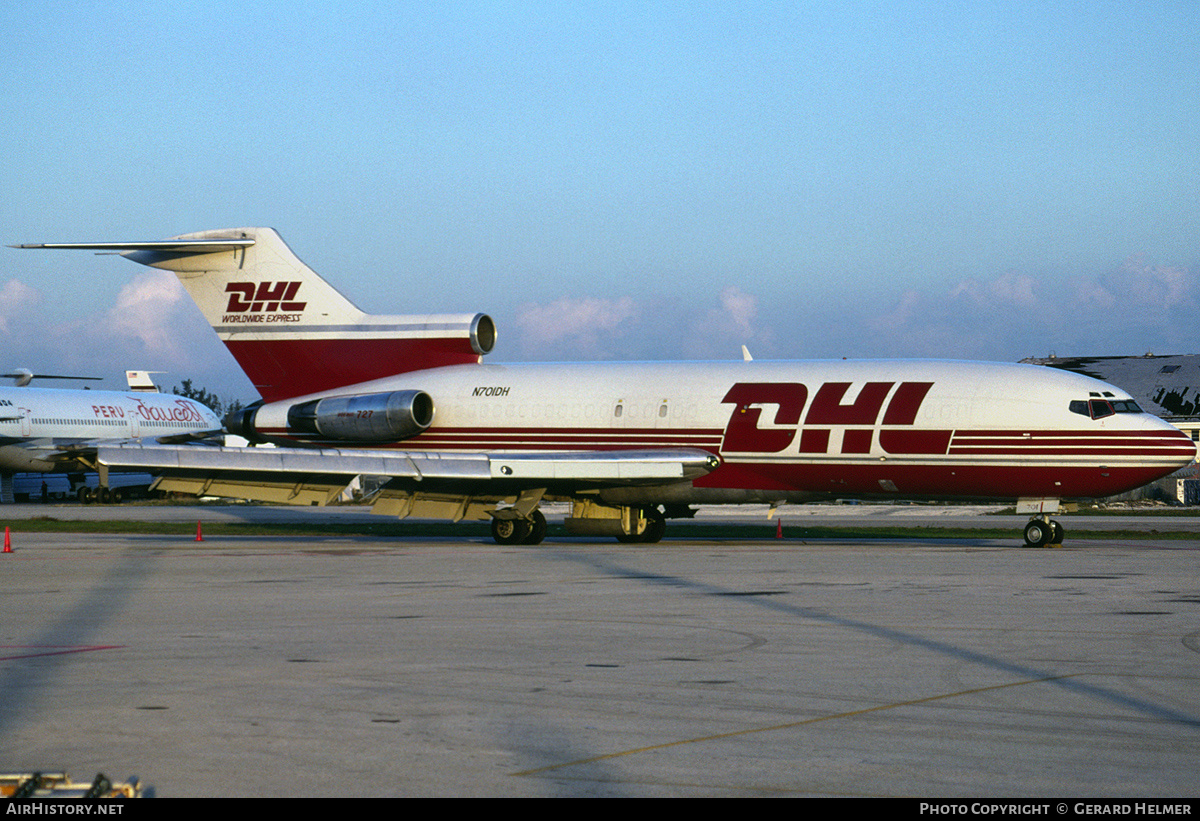 Aircraft Photo of N701DH | Boeing 727-30C | DHL Worldwide Express | AirHistory.net #82484