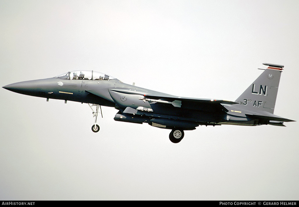 Aircraft Photo Of 91 0313 Af91 313 Mcdonnell Douglas F 15e Strike Eagle Usa Air Force Airhistory Net 82524