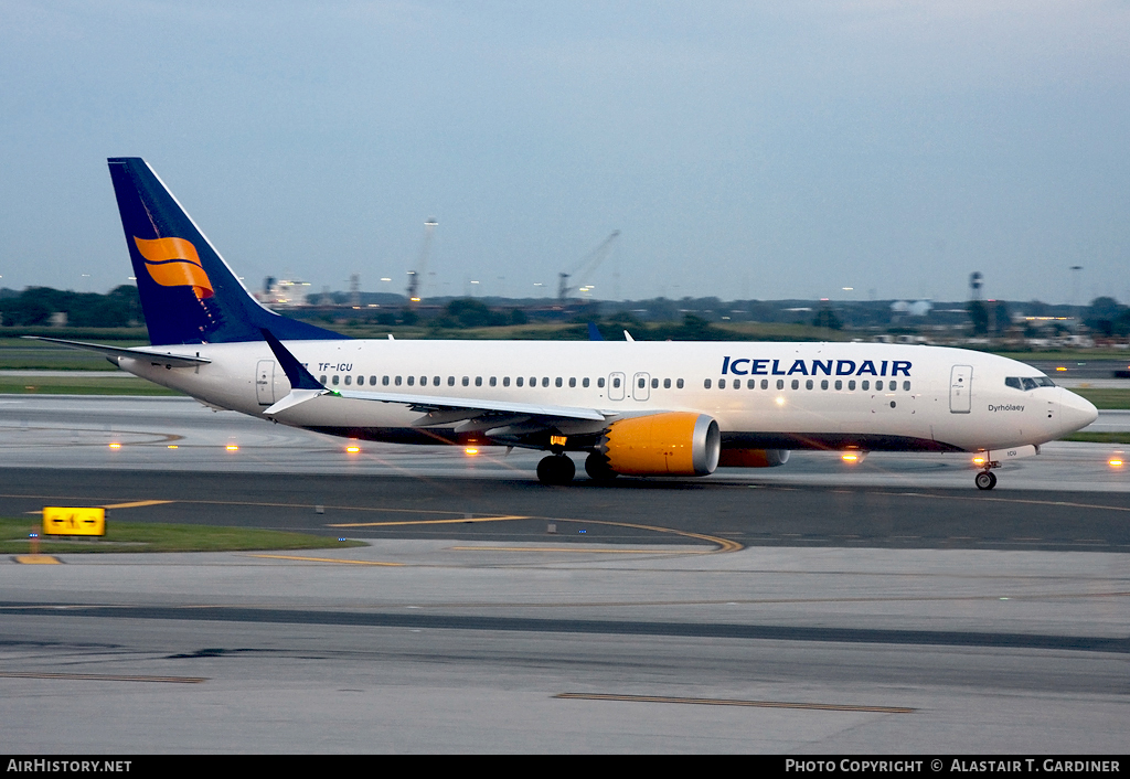 Aircraft Photo of TF-ICU | Boeing 737-8 Max 8 | Icelandair | AirHistory.net #82533