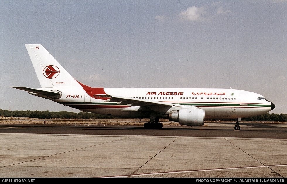 Aircraft Photo of 7T-VJD | Airbus A310-203 | Air Algérie | AirHistory.net #82535