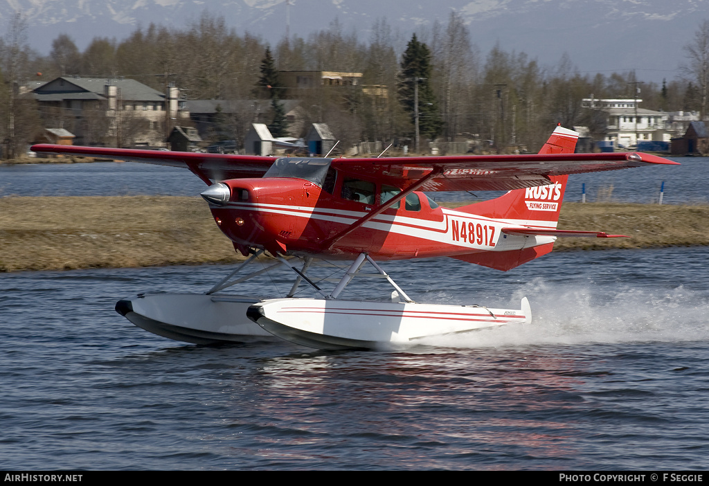 Aircraft Photo of N4891Z | Cessna U206G Stationair 6 | Rust's Flying Service | AirHistory.net #82545