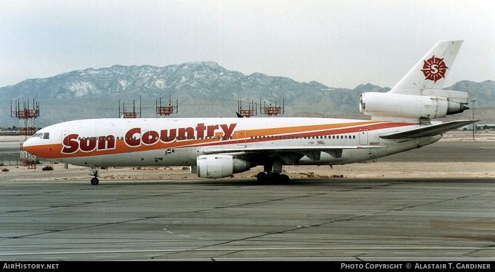 Aircraft Photo of N152SY | McDonnell Douglas DC-10-15 | Sun Country Airlines | AirHistory.net #82555