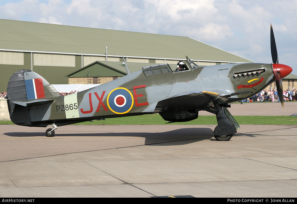Aircraft Photo of PZ865 | Hawker Hurricane Mk2C | UK - Air Force | AirHistory.net #82556