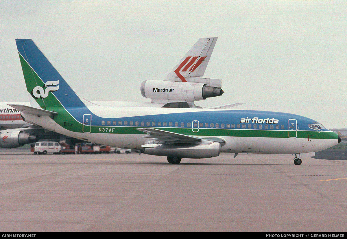 Aircraft Photo of N37AF | Boeing 737-2Q9/Adv | Air Florida | AirHistory.net #82575