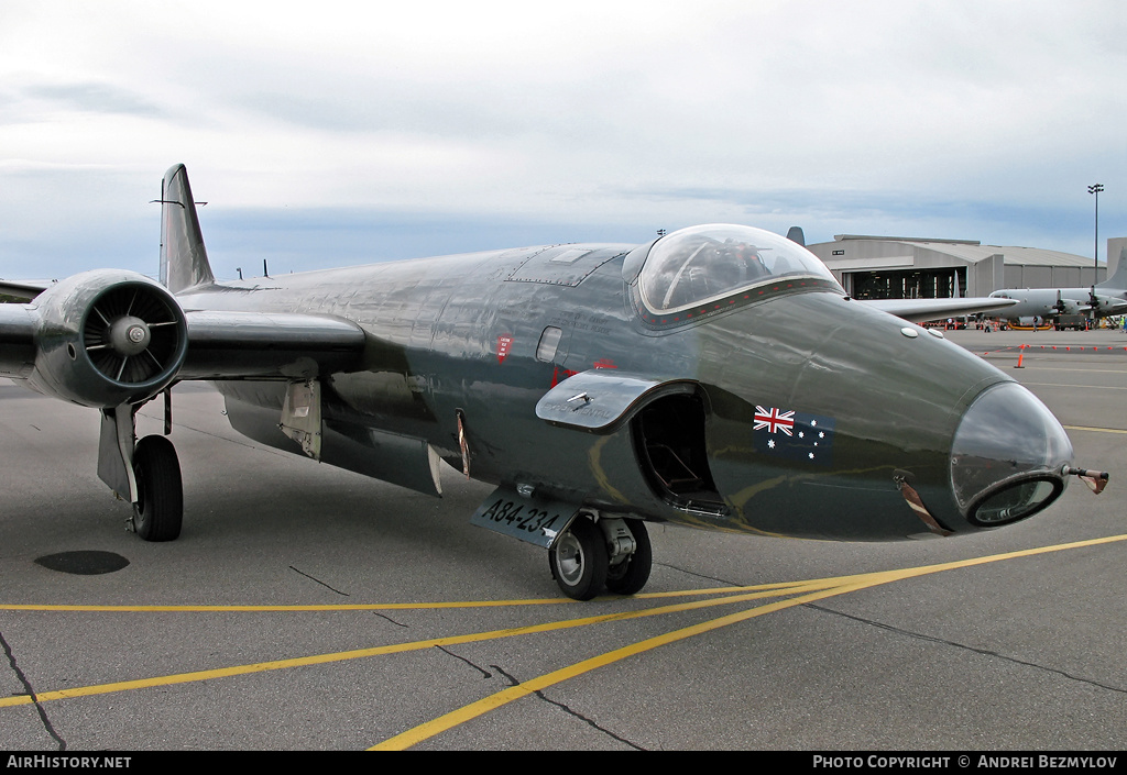 Aircraft Photo of VH-ZSQ / A84-234 | English Electric Canberra TT18 | Australia - Air Force | AirHistory.net #82578