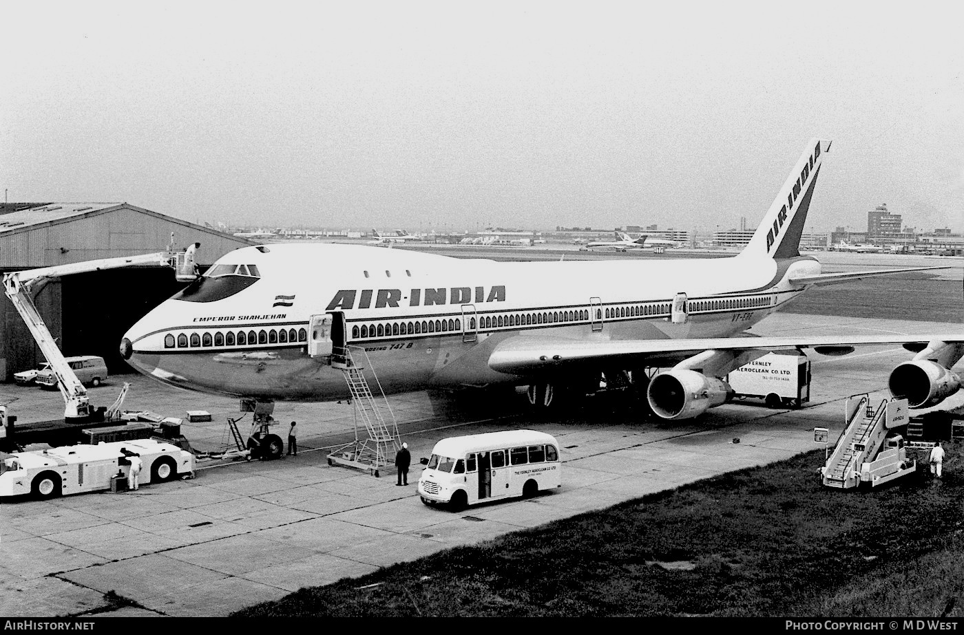 Aircraft Photo of VT-EBE | Boeing 747-237B | Air India | AirHistory.net #82580