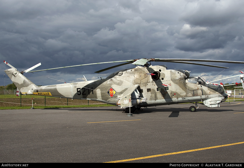 Aircraft Photo of 5211 | Mil Mi-24D | East Germany - Air Force | AirHistory.net #82583