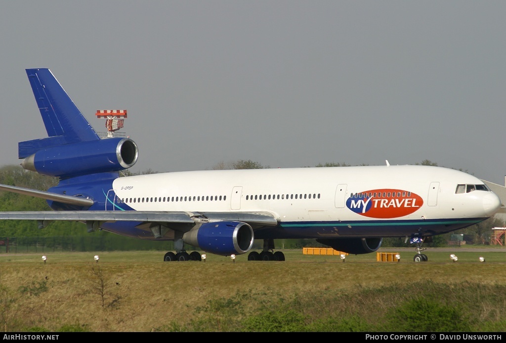 Aircraft Photo of G-DPSP | McDonnell Douglas DC-10-10 | MyTravel Airways | AirHistory.net #82585