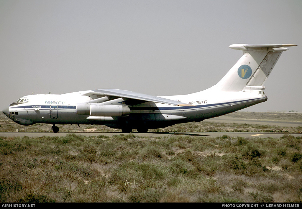 Aircraft Photo of 4K-76717 | Ilyushin Il-76MD | Veteran Airlines | AirHistory.net #82592