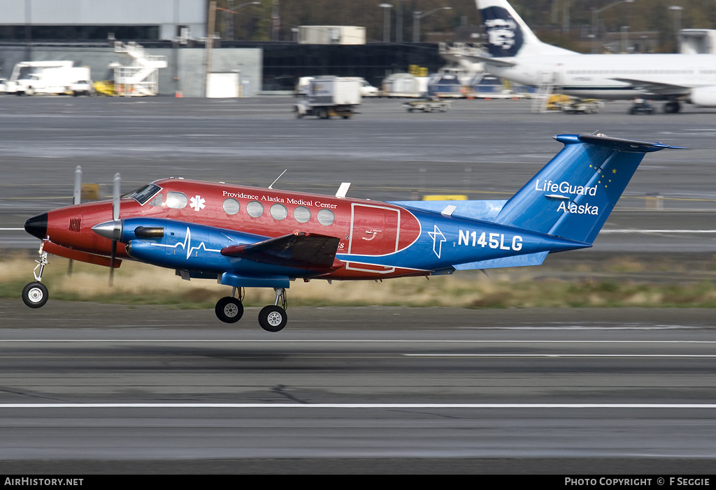 Aircraft Photo of N145LG | Beech B200 Super King Air | Lifeguard Alaska - Providence Alaska Medical Center | AirHistory.net #82593