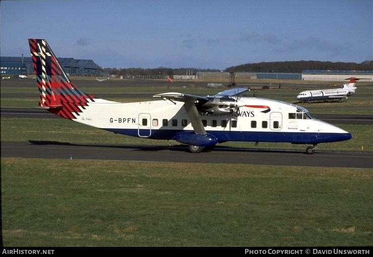 Aircraft Photo of G-BPFN | Short 360-300 | British Airways | AirHistory.net #82597