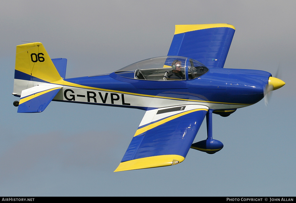Aircraft Photo of G-RVPL | Van's RV-8 | AirHistory.net #82599
