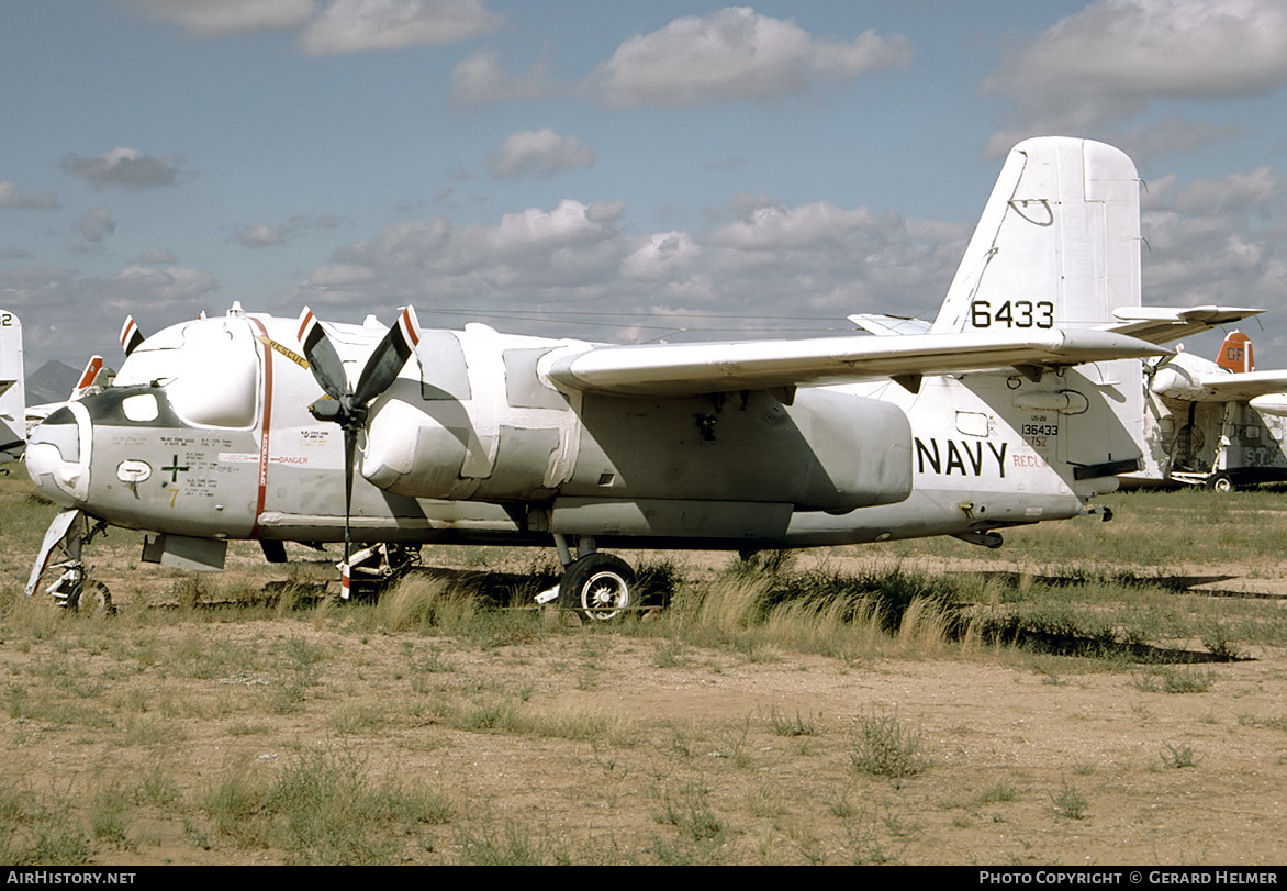 Aircraft Photo of 136433 | Grumman US-2B Tracker (G-89) | USA - Navy | AirHistory.net #82609