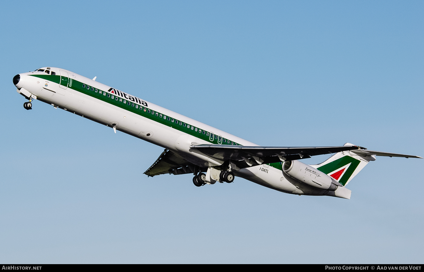 Aircraft Photo of I-DATL | McDonnell Douglas MD-82 (DC-9-82) | Alitalia | AirHistory.net #82612