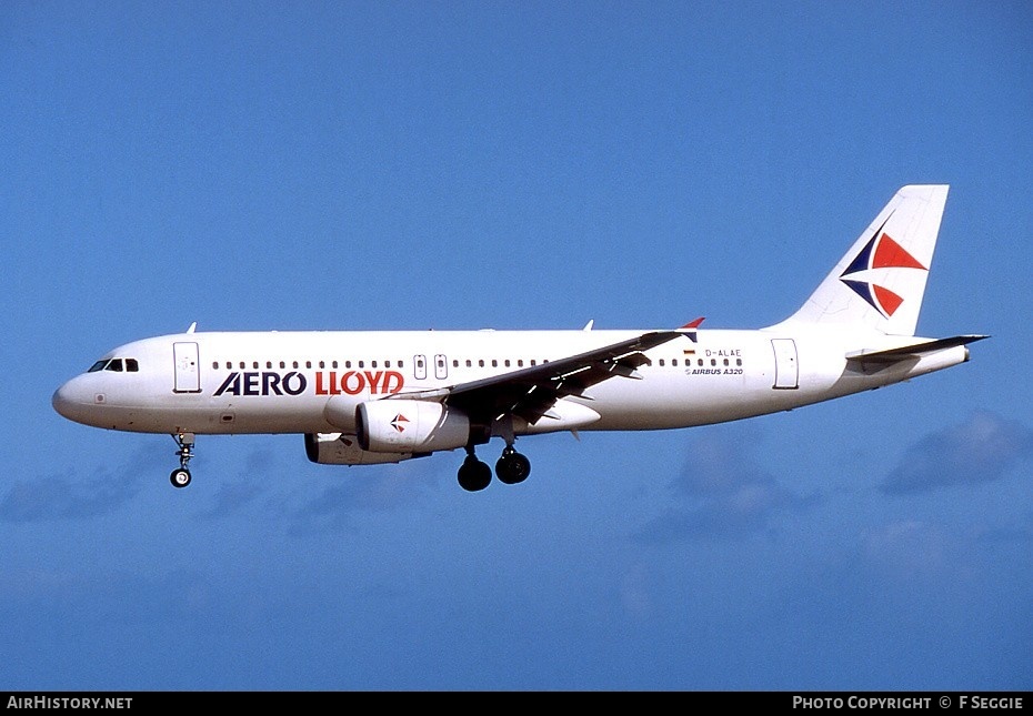 Aircraft Photo of D-ALAE | Airbus A320-232 | Aero Lloyd | AirHistory.net #82615