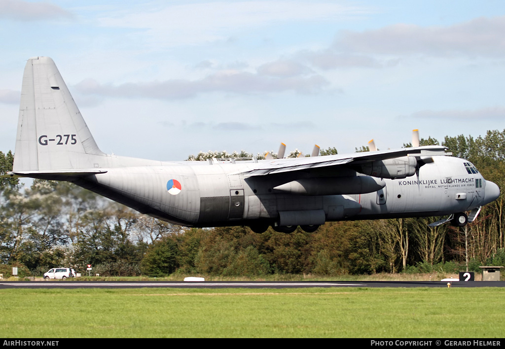 Aircraft Photo of G-275 | Lockheed C-130H-30 Hercules (L-382) | Netherlands - Air Force | AirHistory.net #82616