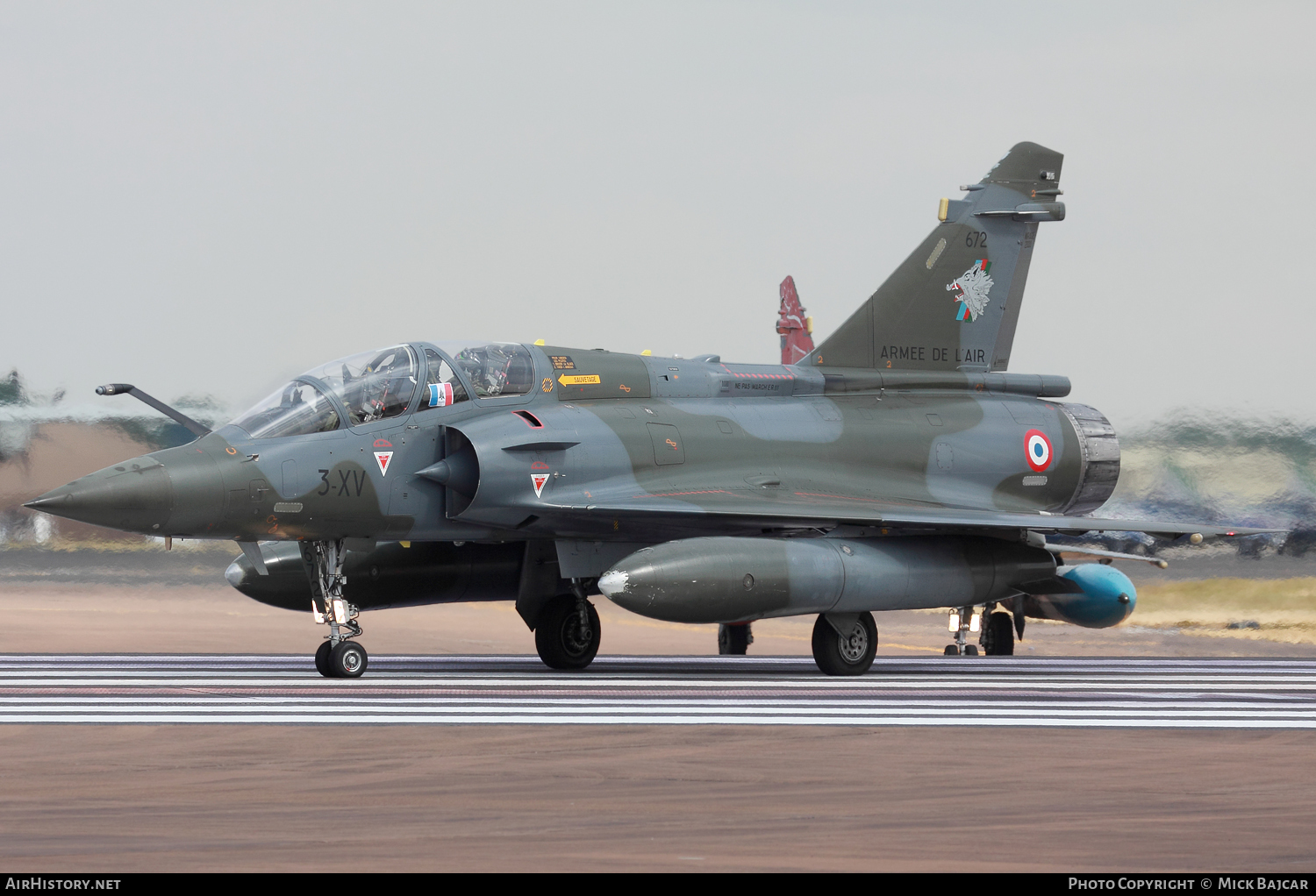 Aircraft Photo of 672 | Dassault Mirage 2000D | France - Air Force | AirHistory.net #82619