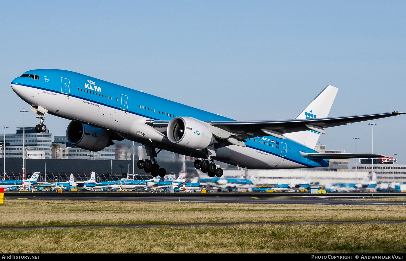 Aircraft Photo of PH-BQG | Boeing 777-206/ER | KLM - Royal Dutch Airlines | AirHistory.net #82625