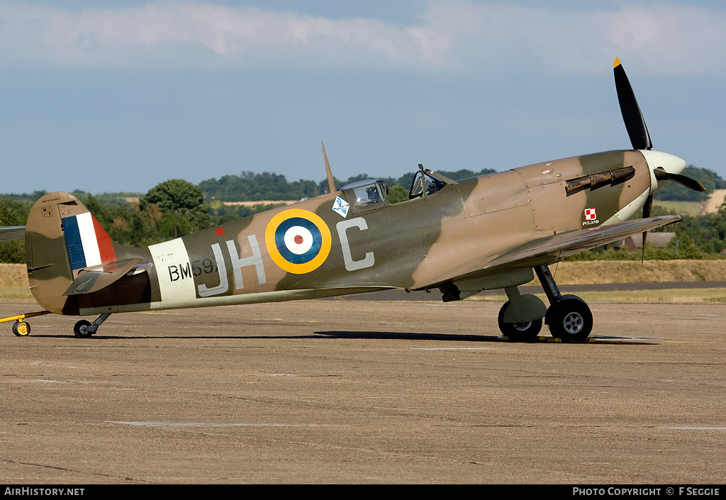 Aircraft Photo of G-MKVB / BM597 | Supermarine 349 Spitfire LF5B | UK - Air Force | AirHistory.net #82628