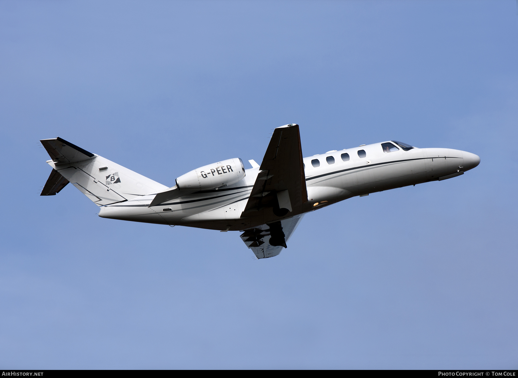 Aircraft Photo of G-PEER | Cessna 525A CitationJet CJ2+ | AirHistory.net #82642