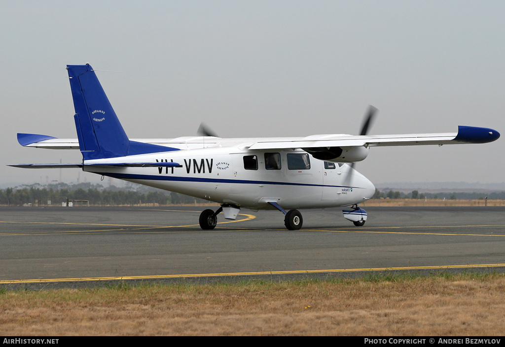 Aircraft Photo of VH-VMV | Vulcanair P-68C | Siramat Airways | AirHistory.net #82647