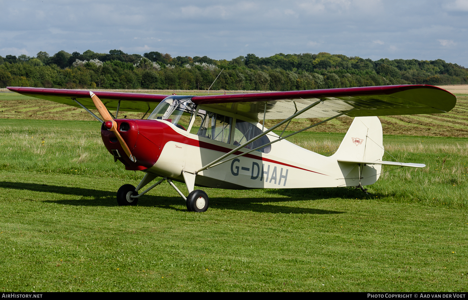 Aircraft Photo of G-DHAH | Aeronca 7BCM Champion | AirHistory.net #82662