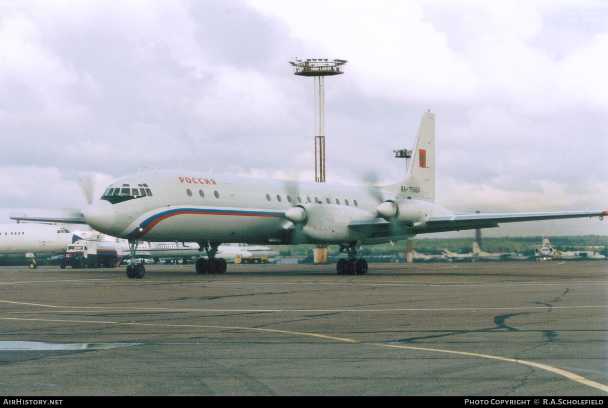Aircraft Photo of RA-75464 | Ilyushin Il-18D | Rossiya - Russian Airlines | AirHistory.net #82666