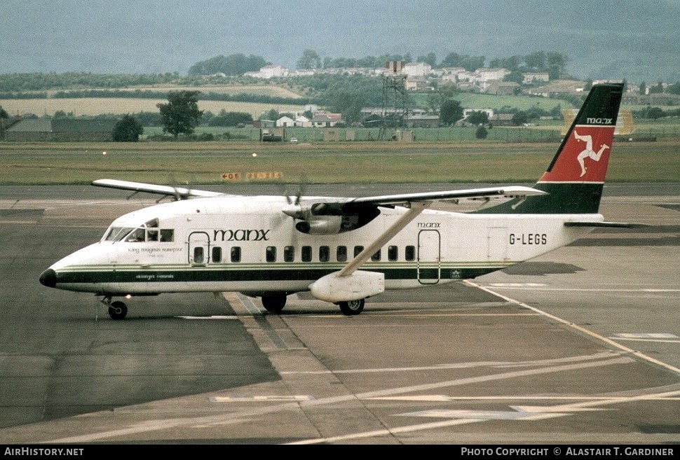 Aircraft Photo of G-LEGS | Short 360-100 | Manx Airlines | AirHistory.net #82691