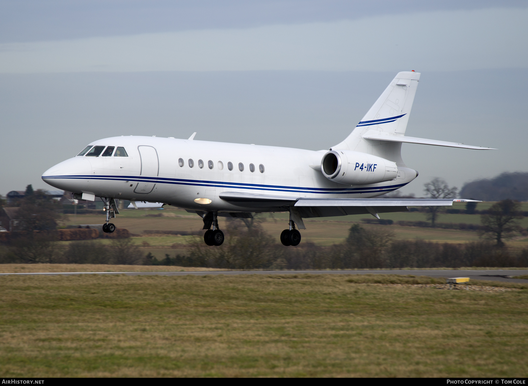 Aircraft Photo of P4-IKF | Dassault Falcon 2000 | AirHistory.net #82698