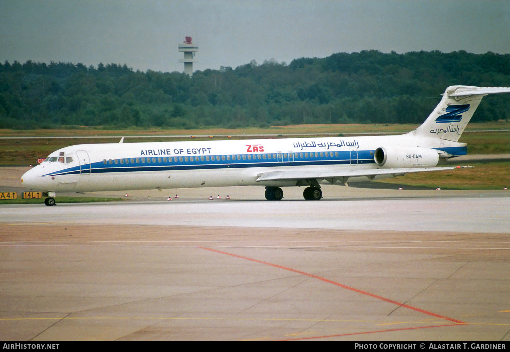 Aircraft Photo of SU-DAM | McDonnell Douglas MD-83 (DC-9-83) | ZAS Airline of Egypt | AirHistory.net #82718