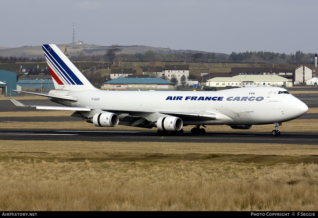 Aircraft Photo of F-GIUD | Boeing 747-428F/ER/SCD | Air France Cargo | AirHistory.net #82727