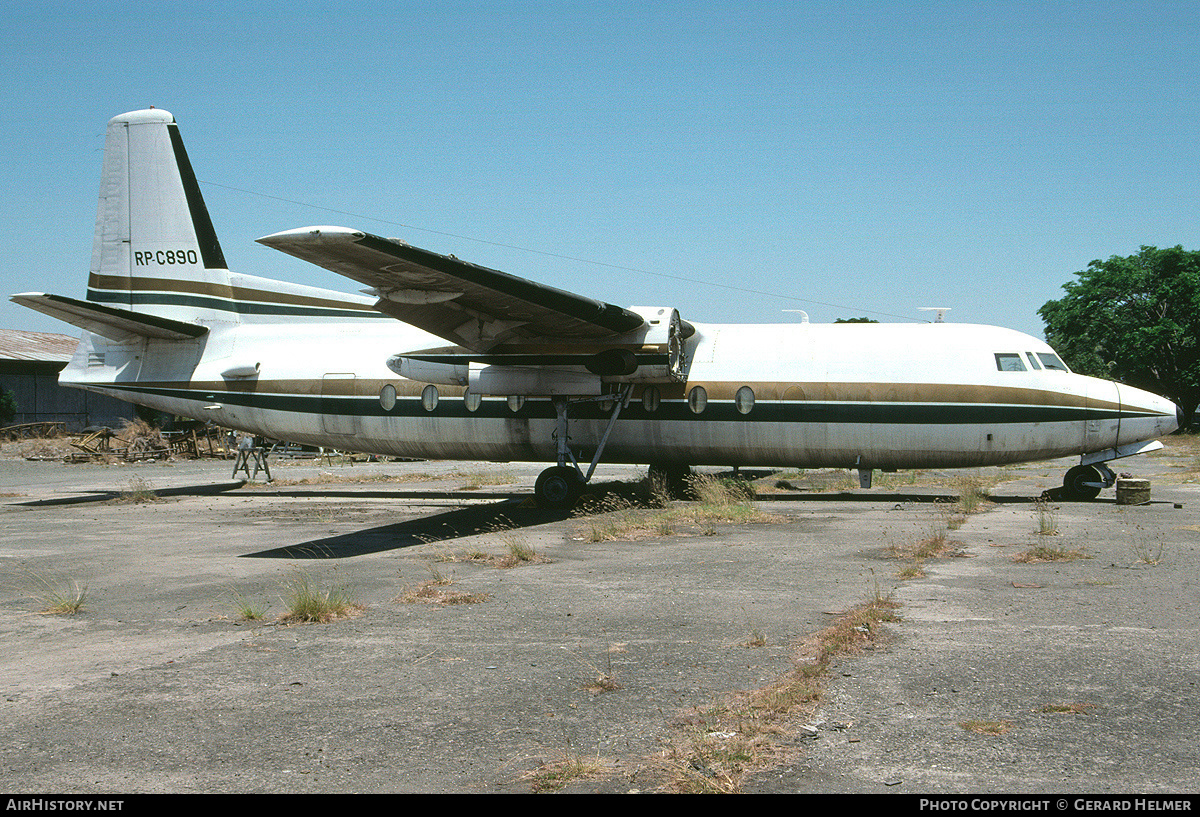 Aircraft Photo of RP-C890 | Fairchild F-27F | AirHistory.net #82765