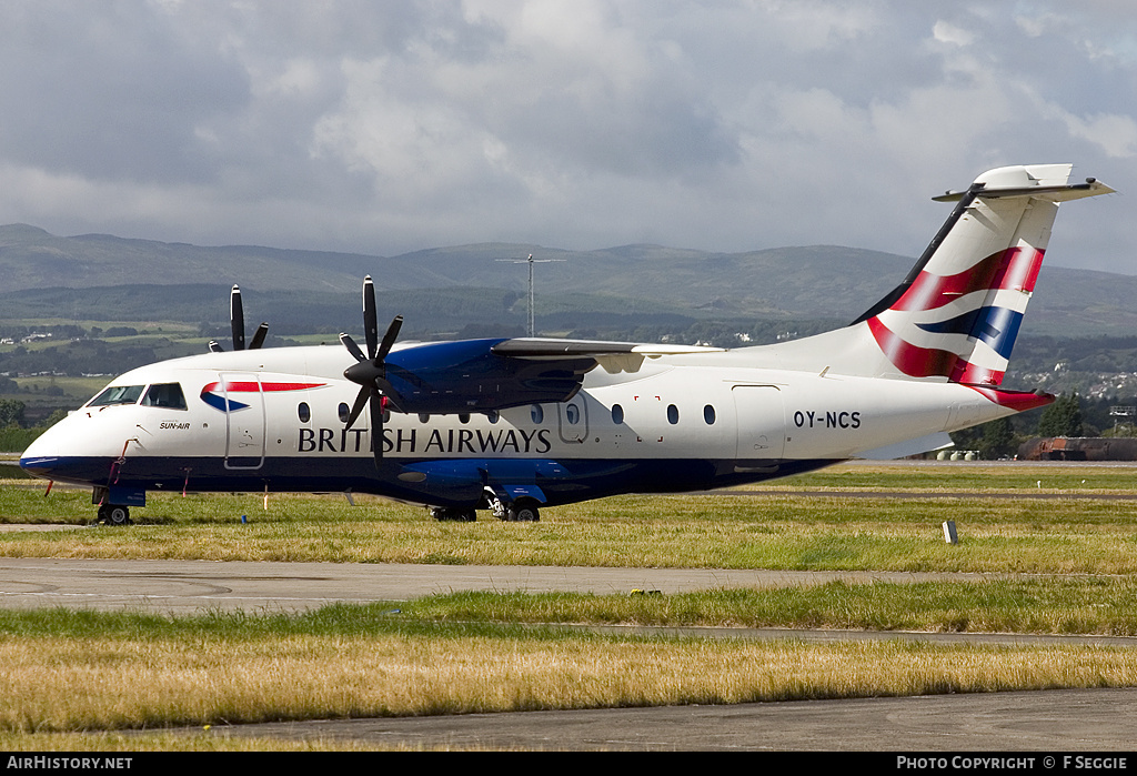 Aircraft Photo of OY-NCS | Dornier 328-110 | British Airways | AirHistory.net #82770