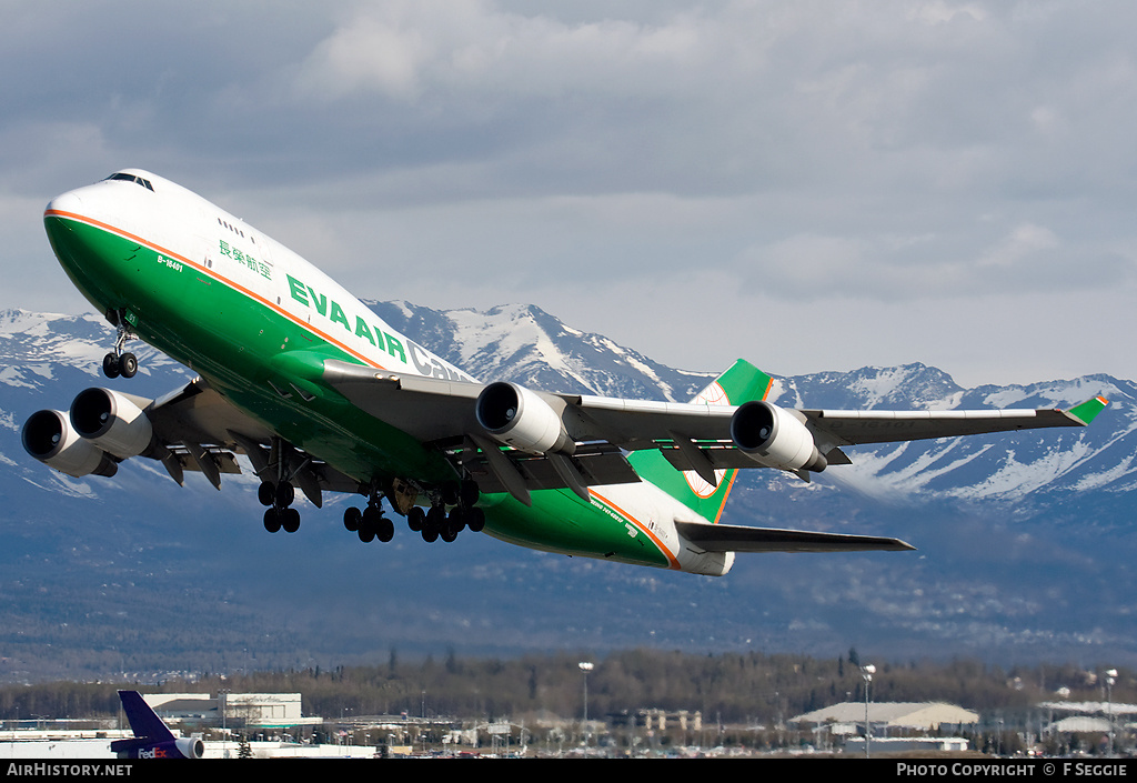 Aircraft Photo of B-16401 | Boeing 747-45E(BDSF) | EVA Air Cargo | AirHistory.net #82771