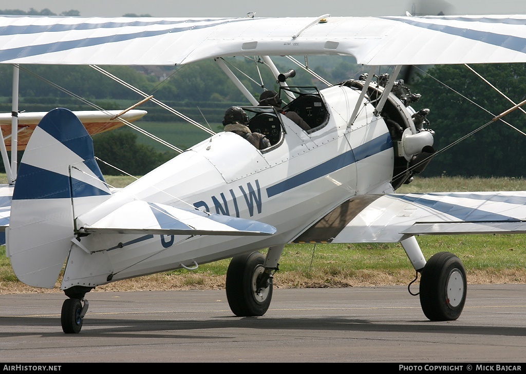 Aircraft Photo of G-BNIW | Boeing PT-17/R985 Kaydet (A75N1) | AirHistory.net #82774