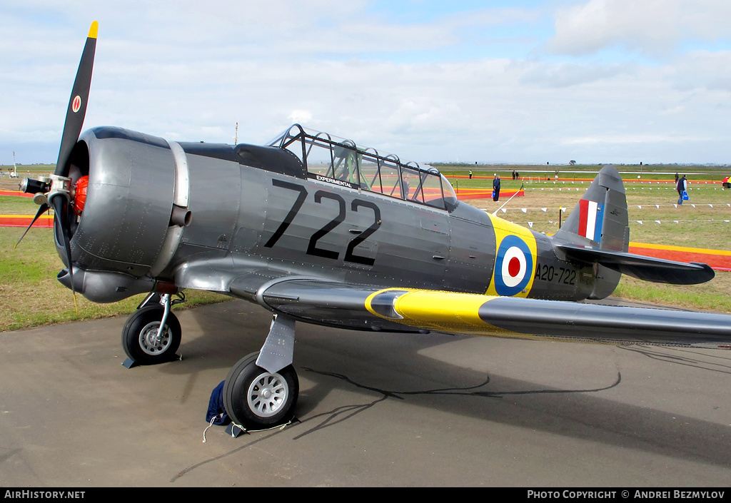 Aircraft Photo of VH-CAC / A20-722 | Commonwealth CA-16 Wirraway | Australia - Air Force | AirHistory.net #82790