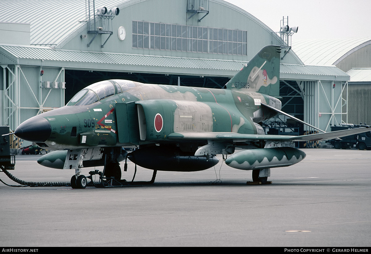 Aircraft Photo of 57-6909 | McDonnell Douglas RF-4EJ Kai Phantom II | Japan - Air Force | AirHistory.net #82793