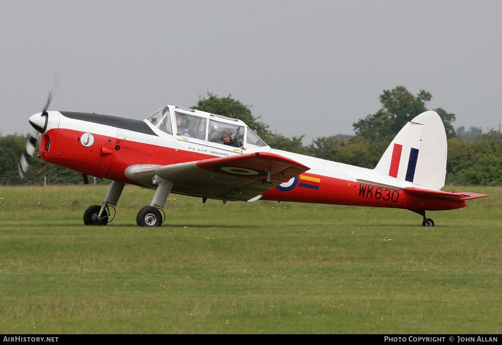 Aircraft Photo of G-BXDG / WK630 | De Havilland DHC-1 Chipmunk Mk22 | UK - Air Force | AirHistory.net #82821