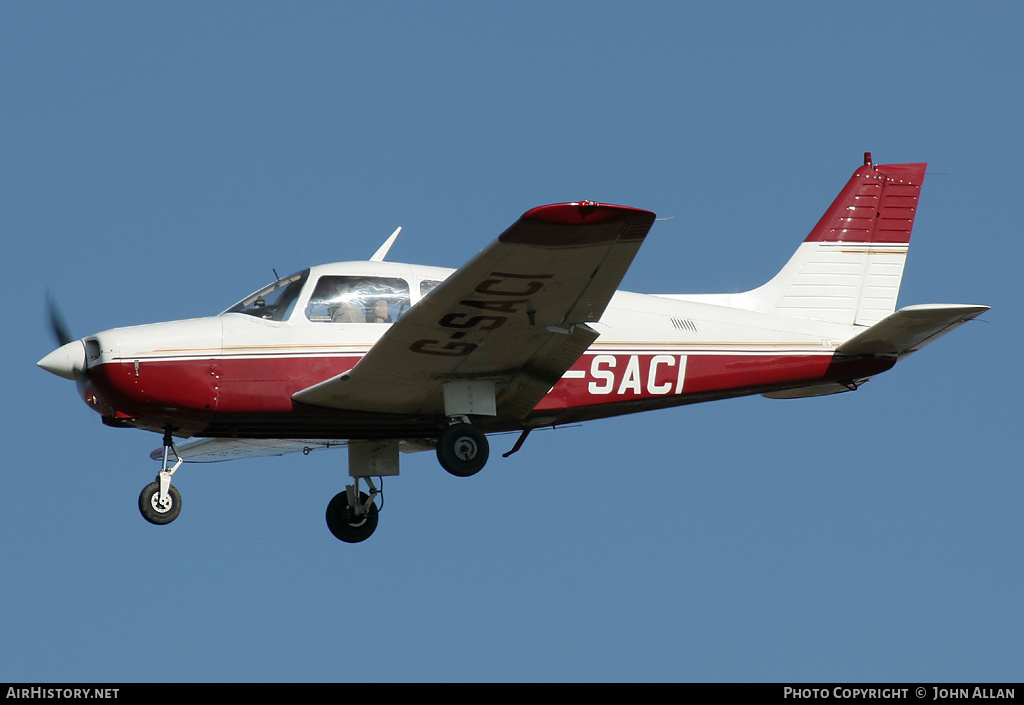 Aircraft Photo of G-SACI | Piper PA-28-161 Warrior II | AirHistory.net #82826