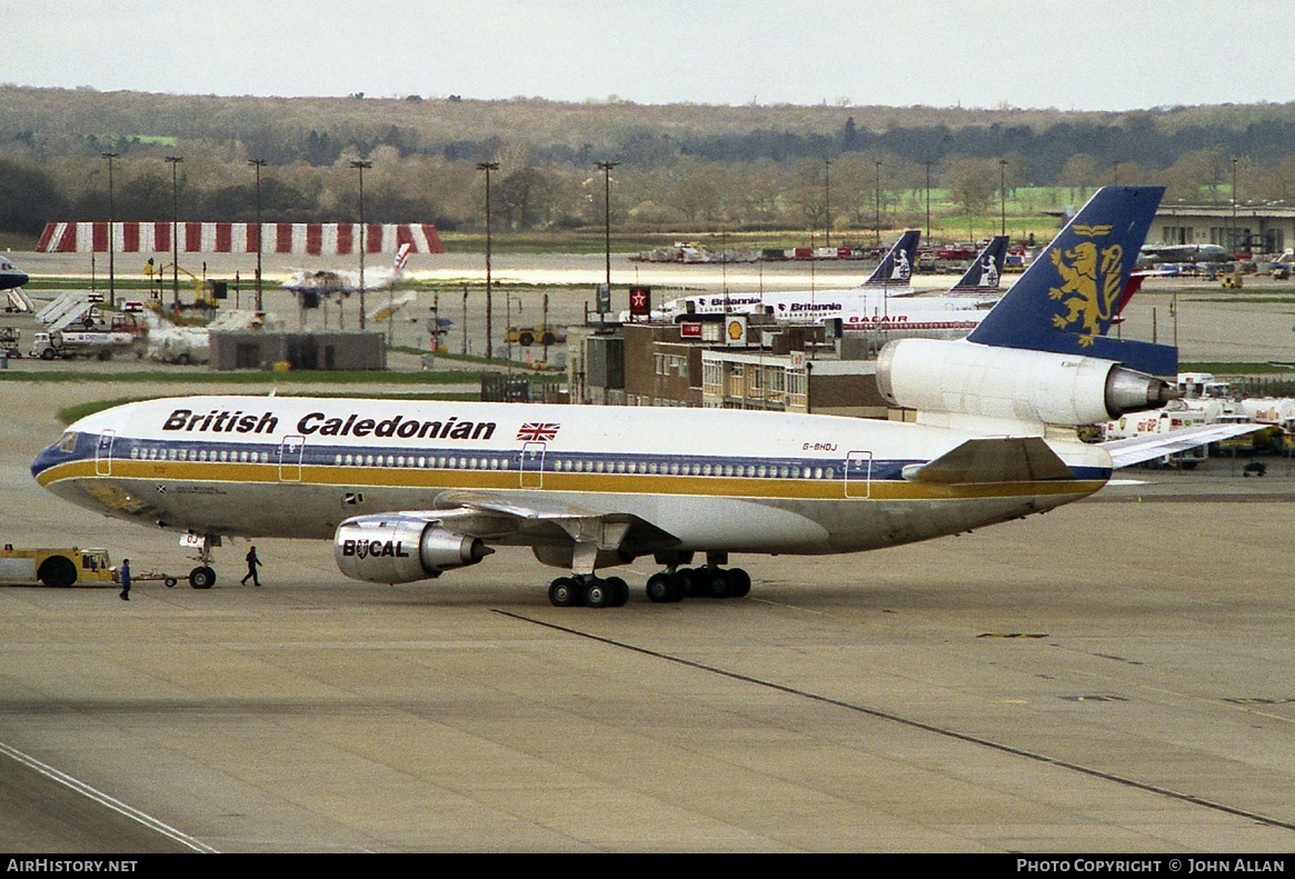 Aircraft Photo of G-BHDJ | McDonnell Douglas DC-10-30 | British Caledonian Airways | AirHistory.net #82829