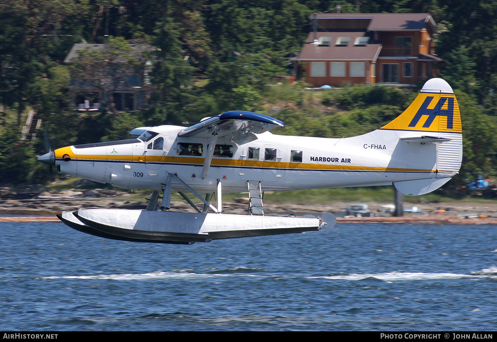 Aircraft Photo of C-FHAA | Vazar DHC-3T Turbine Otter | Harbour Air | AirHistory.net #82834