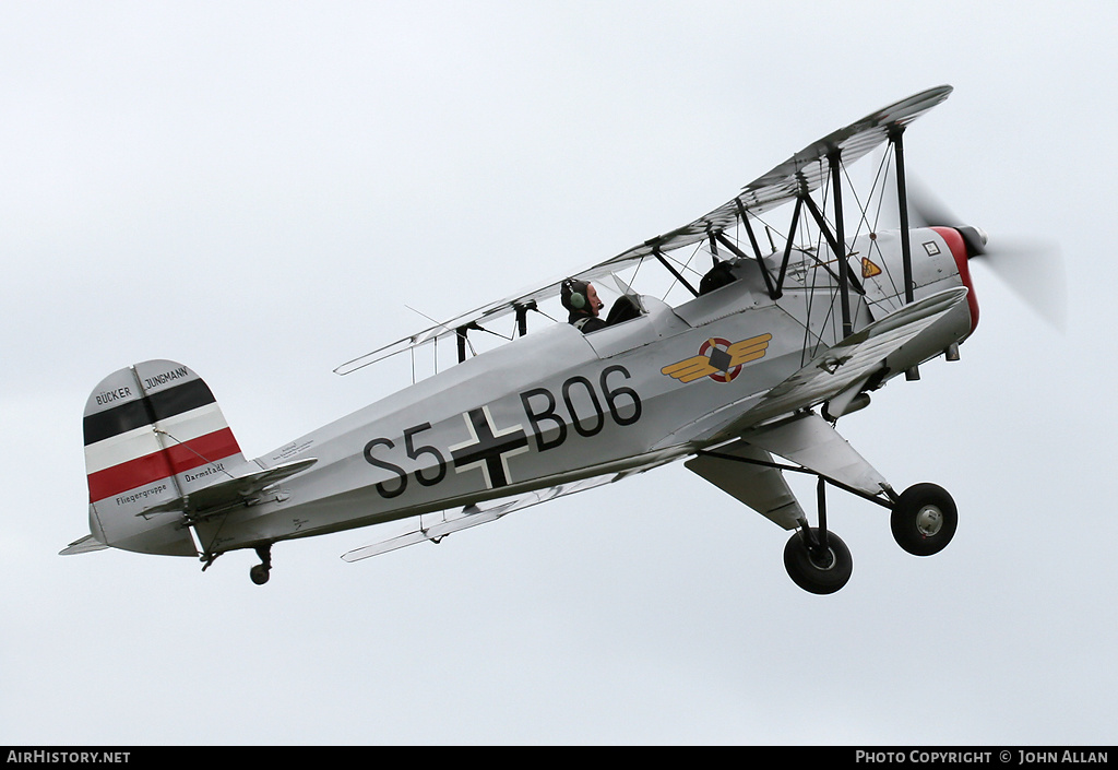 Aircraft Photo of G-BSFB | CASA 1.131E Jungmann | Germany - Air Force | AirHistory.net #82839