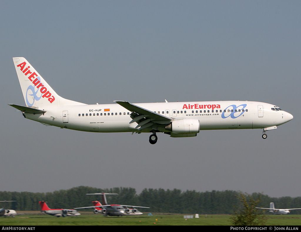 Aircraft Photo of EC-HJP | Boeing 737-85P | Air Europa | AirHistory.net #82856