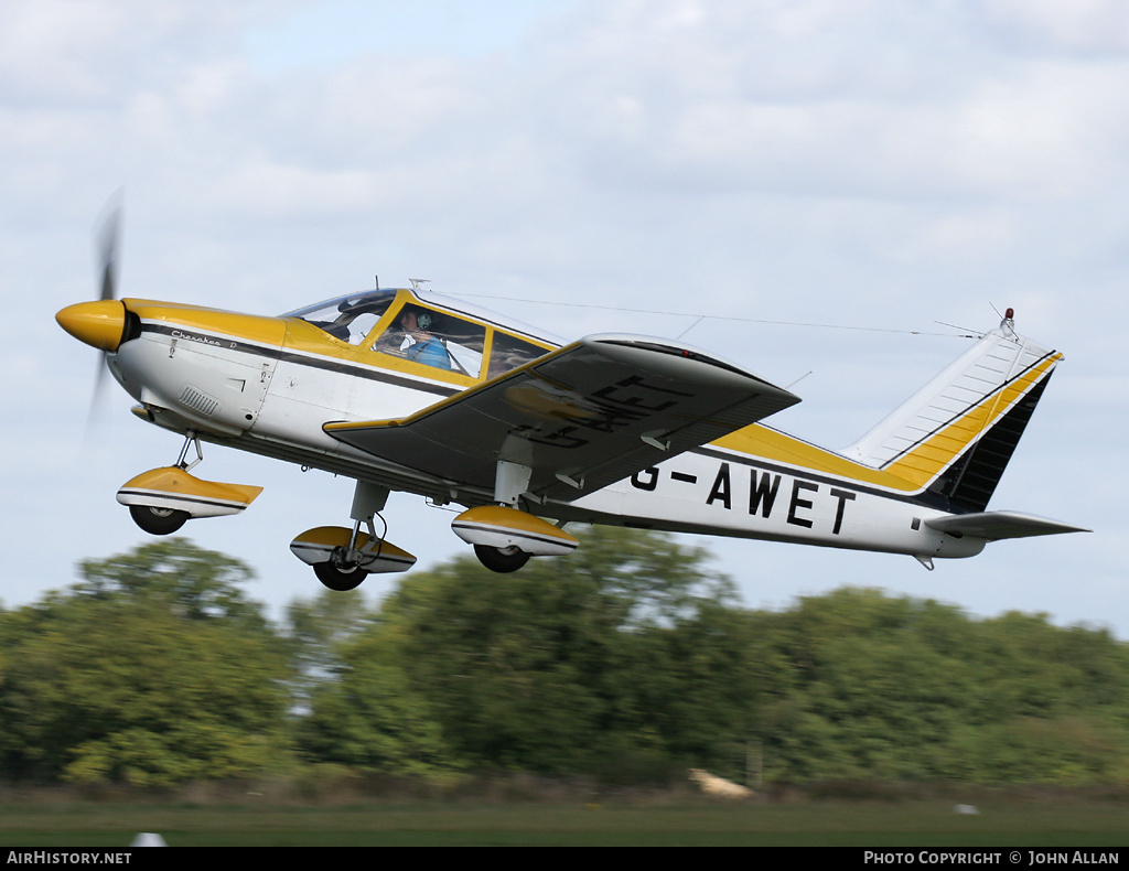 Aircraft Photo of G-AWET | Piper PA-28-180 Cherokee D | AirHistory.net #82857