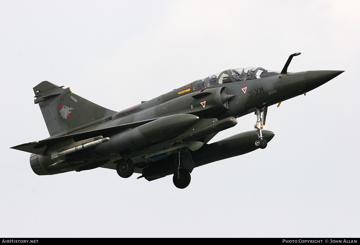 Aircraft Photo of 680 | Dassault Mirage 2000D | France - Air Force | AirHistory.net #82858